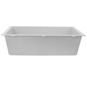 Nantucket Sinks 33-inch Undermount Granite Composite Sink in White PR3320-W-UM - view 4