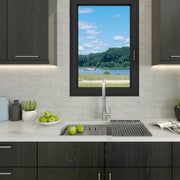 Nantucket Sinks Undermount Workstation Granite Composite Sink - Titanium PR3419-TI-UM - view 7