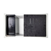 Nantucket Sinks Undermount Workstation Granite Composite Sink - White PR3419-W-UM - view 3