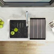 Nantucket Sinks Undermount Workstation Granite Composite Sink - White PR3419-W-UM - view 9