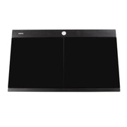 Nantucket Sinks Large Double Bowl Prep Station Topmount Granite Composite Sink - Black PR3420PS-BL - view 3