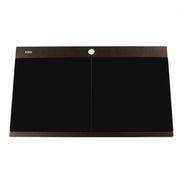 Nantucket Sinks Large Double Bowl Prep Station Topmount Granite Composite Sink - Brown PR3420PS-BR - view 3