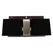 Nantucket Sinks Large Double Bowl Prep Station Topmount Granite Composite Sink - Brown PR3420PS-BR