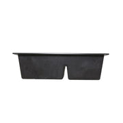 Nantucket Sinks 60/40 Double Bowl Dual-mount Granite Composite Sink - Black PR6040-BL - view 4