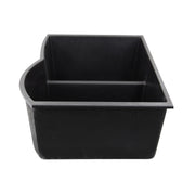Nantucket Sinks 60/40 Double Bowl Undermount Granite Composite Sink - Black PR6040-BL-UM - view 5