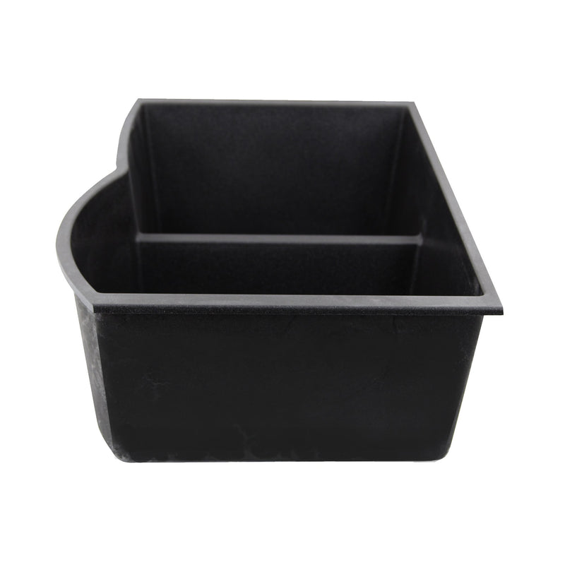 Nantucket Sinks 60/40 Double Bowl Undermount Granite Composite Sink - Black PR6040-BL-UM - view 5
