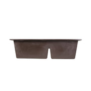 Nantucket Sinks 60/40 Double Bowl Dual-mount Granite Composite Sink - Brown PR6040-BR - view 5