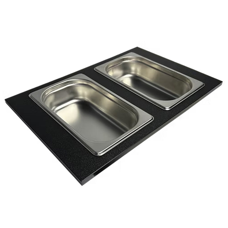 Nantucket Sinks 18" Pro Series Prep Station Condiment Tray PS20B-REC2