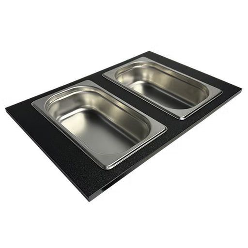 Nantucket Sinks 18" Pro Series Prep Station Condiment Tray PS20B-REC2
