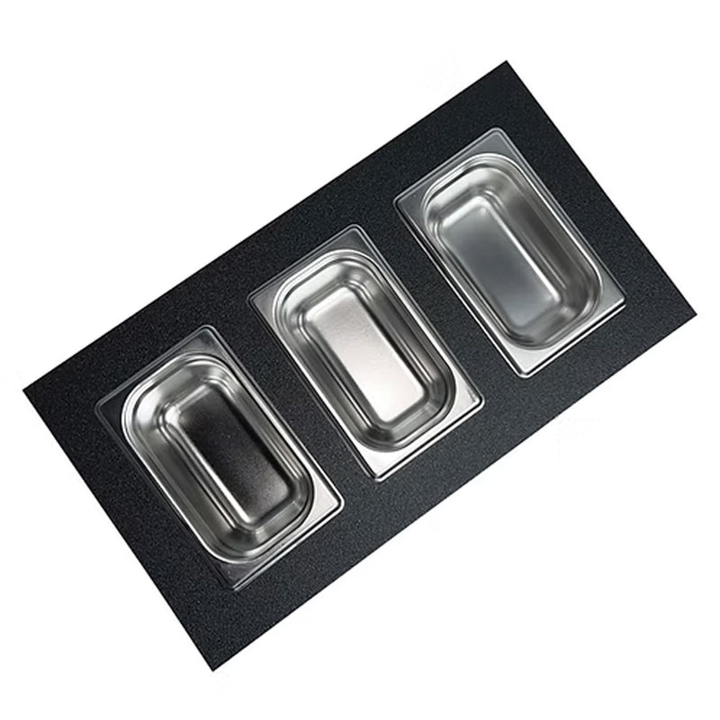 Nantucket Sinks 18" Pro Series Prep Station Condiment Tray PS20B-REC3