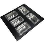 Nantucket Sinks 18" Pro Series Prep Station Condiment Tray PS20B-REC5