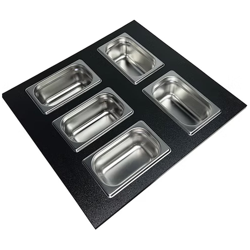 Nantucket Sinks 18" Pro Series Prep Station Condiment Tray PS20B-REC5