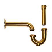 Nantucket Sinks P-Trap - Satin Brushed Brass PT-SB - view 2