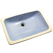 Nantucket Sinks Italian Fireclay Undermount Vanity Sink RC2035SS 'Siracusa' with Distressed Hand-Painted Finish - view 2