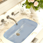 Nantucket Sinks Italian Fireclay Undermount Vanity Sink RC2035SS 'Siracusa' with Distressed Hand-Painted Finish - view 8