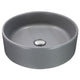 Nantucket Sinks Italian Fireclay Round Vanity Sink RC4011C - Idro