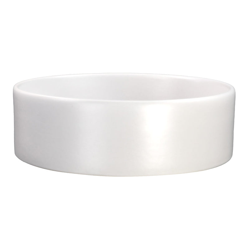 Nantucket Sinks Italian Fireclay Round Vanity Sink - Matte White RC4011MW - view 3