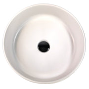 Nantucket Sinks Italian Fireclay Round Vanity Sink - Matte White RC4011MW