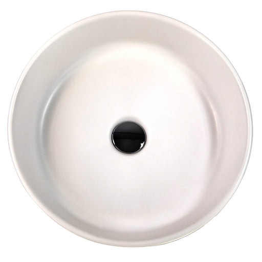 Nantucket Sinks Italian Fireclay Round Vanity Sink - Matte White RC4011MW