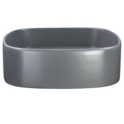 Nantucket Sinks Italian Fireclay Square Vanity Sink - Matte Concrete RC4033C - view 4
