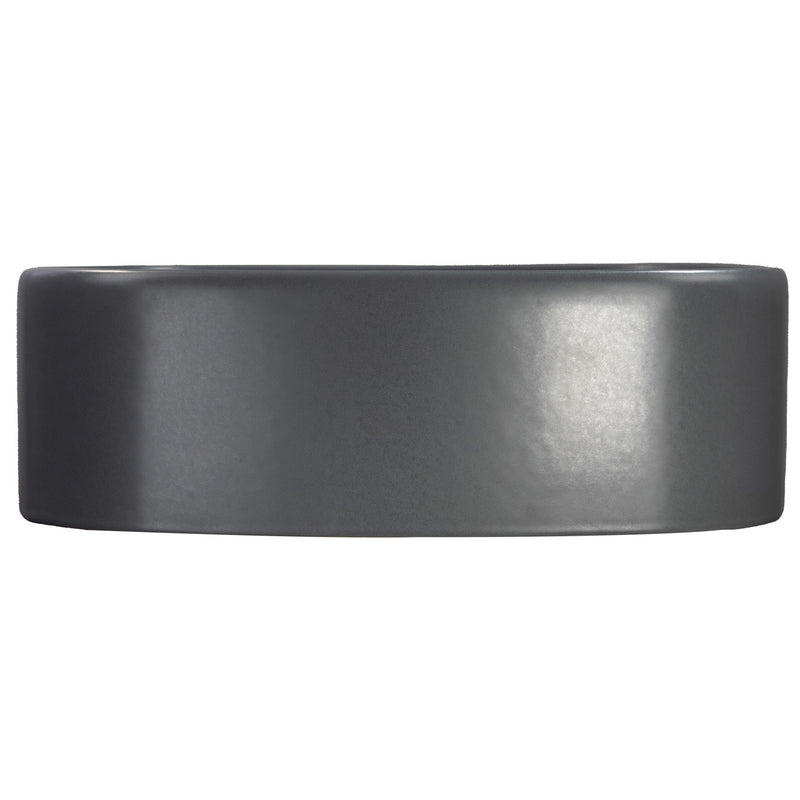 Nantucket Sinks Italian Fireclay Square Vanity Sink - Matte Concrete RC4033C - view 6