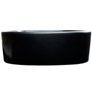 Nantucket Sinks Italian Fireclay Square Vanity Sink - Matte Black RC4033MB - view 6