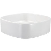 Nantucket Sinks Italian Fireclay Square Vanity Sink - Matte White RC4033MW - view 3