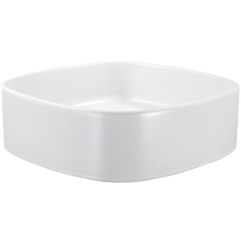 Nantucket Sinks Italian Fireclay Square Vanity Sink - Matte White RC4033MW - view 3