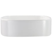 Nantucket Sinks Italian Fireclay Square Vanity Sink - Matte White RC4033MW - view 4