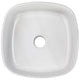 Nantucket Sinks Italian Fireclay Square Vanity Sink - Matte White RC4033MW