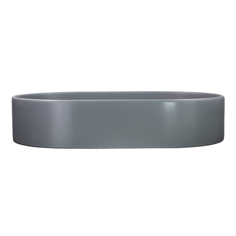 Nantucket Sinks Italian Fireclay Vanity Sink - Matte Concrete RC5022C - view 4