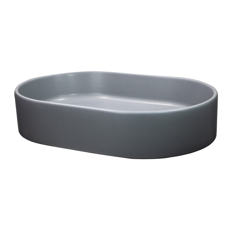 Nantucket Sinks Italian Fireclay Vanity Sink - Matte Concrete RC5022C - view 6