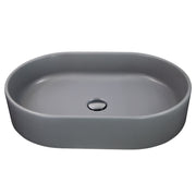 Nantucket Sinks Italian Fireclay Vanity Sink - Matte Concrete RC5022C