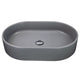 Nantucket Sinks Italian Fireclay Vanity Sink - Matte Concrete RC5022C