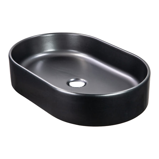 Nantucket Sinks Italian Fireclay Vanity Sink - Matte Black RC5022MB - view 2