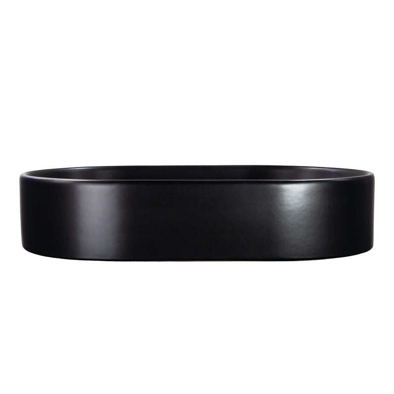 Nantucket Sinks Italian Fireclay Vanity Sink - Matte Black RC5022MB - view 4