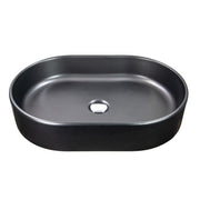 Nantucket Sinks Italian Fireclay Vanity Sink - Matte Black RC5022MB