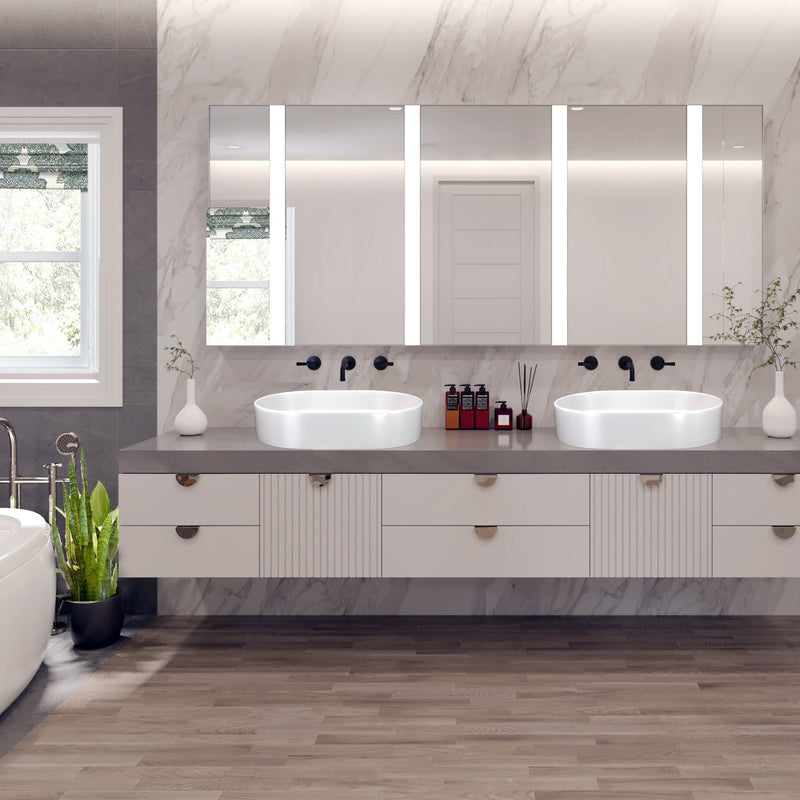 Nantucket Sinks Orta Italian Fireclay Vanity Sink - Matte White RC5022MW - view 7