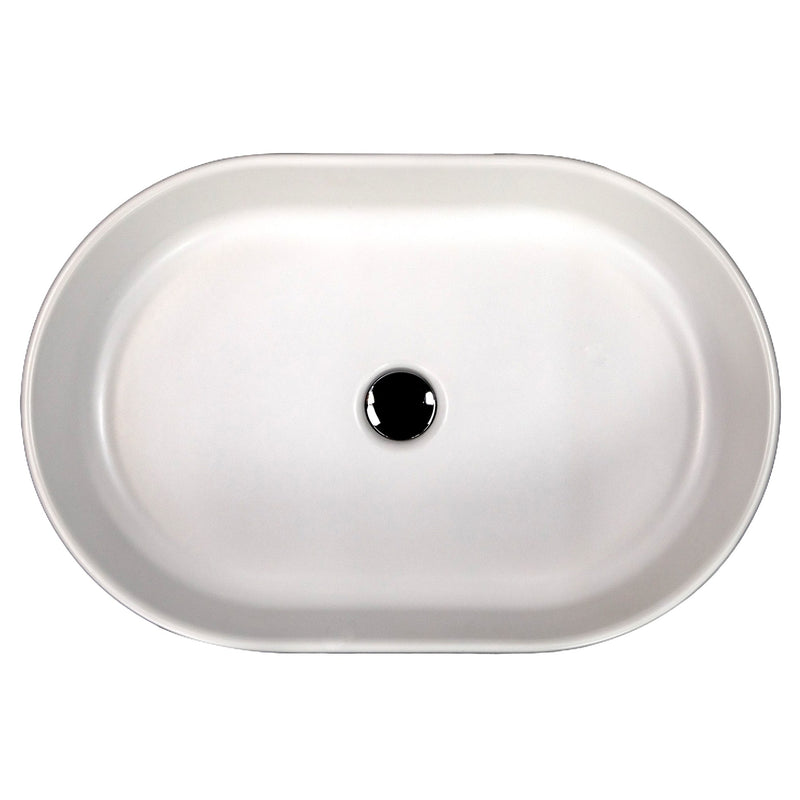 Nantucket Sinks Orta Italian Fireclay Vanity Sink - Matte White RC5022MW