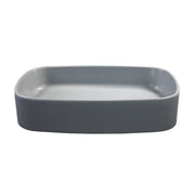 Nantucket Sinks Italian Fireclay Rectangular Vanity Sink - Matte Concrete RC6044C - view 3