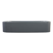 Nantucket Sinks Italian Fireclay Rectangular Vanity Sink - Matte Concrete RC6044C - view 4