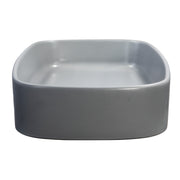 Nantucket Sinks Italian Fireclay Rectangular Vanity Sink - Matte Concrete RC6044C - view 6