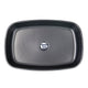Nantucket Sinks Italian Fireclay Rectangular Vanity Sink - Matte Black RC6044MB