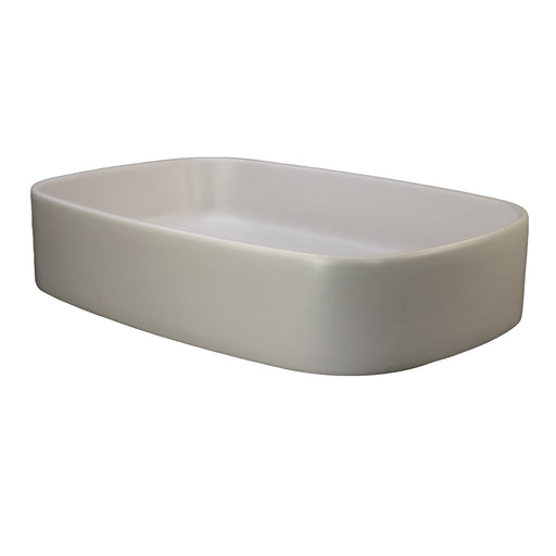 Nantucket Sinks Italian Fireclay Rectangular Vanity Sink RC6044MW - Garda - view 2