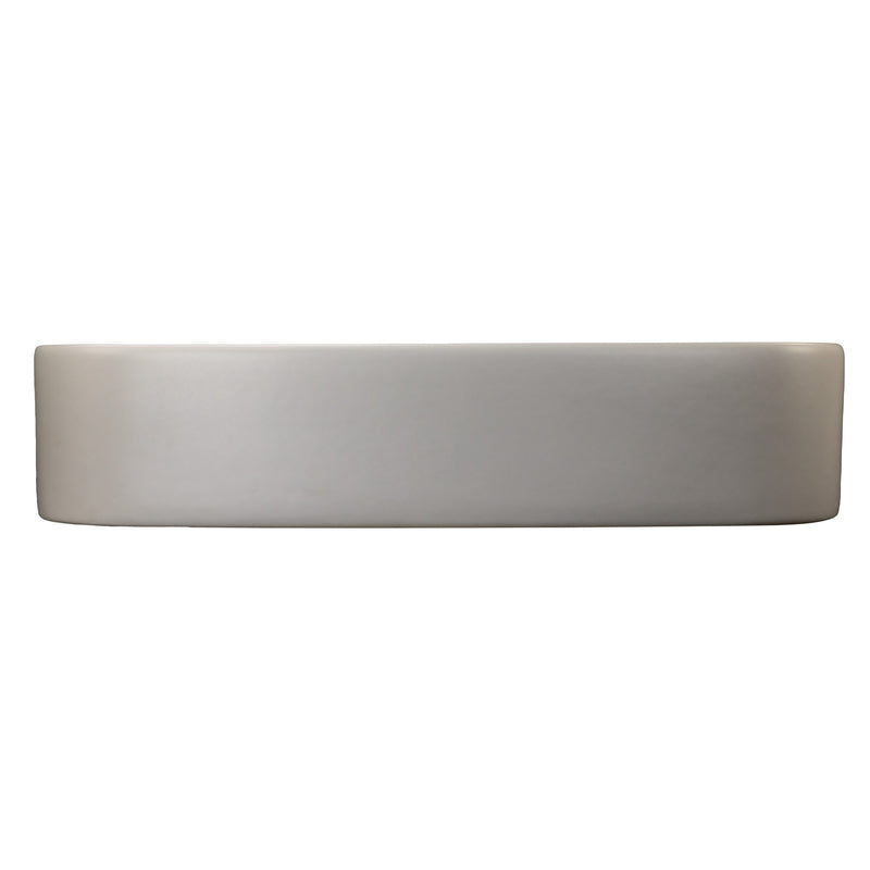 Nantucket Sinks Italian Fireclay Rectangular Vanity Sink RC6044MW - Garda - view 4