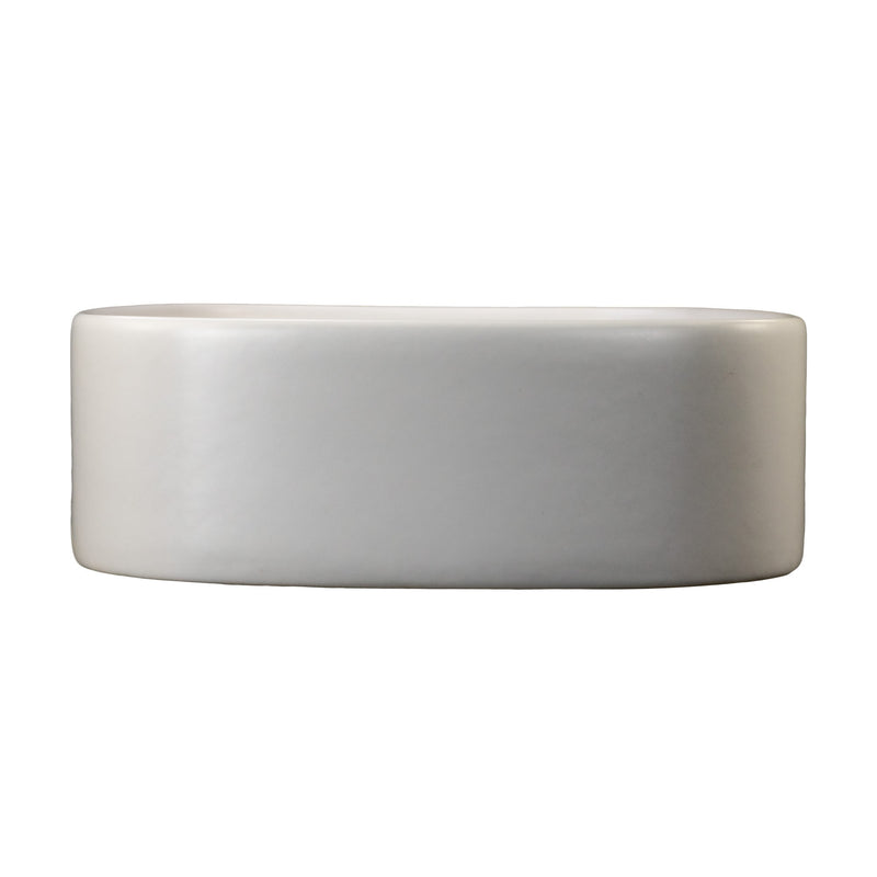 Nantucket Sinks Italian Fireclay Rectangular Vanity Sink RC6044MW - Garda - view 5