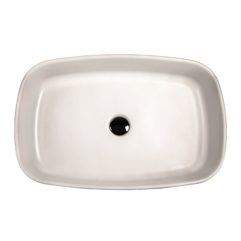 Nantucket Sinks Italian Fireclay Rectangular Vanity Sink RC6044MW - Garda