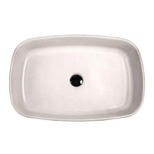 Nantucket Sinks Italian Fireclay Rectangular Vanity Sink RC6044MW - Garda