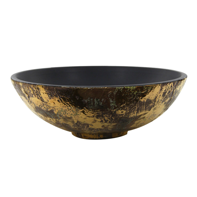 Nantucket Sinks Drake Fireclay Hand-decorated Vanity Sink - Matte Black RC7040GMS-MB - view 4