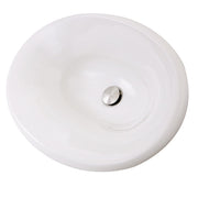 Nantucket Sinks Tortola Italian Fireclay Vanity Sink RC70640W - view 2